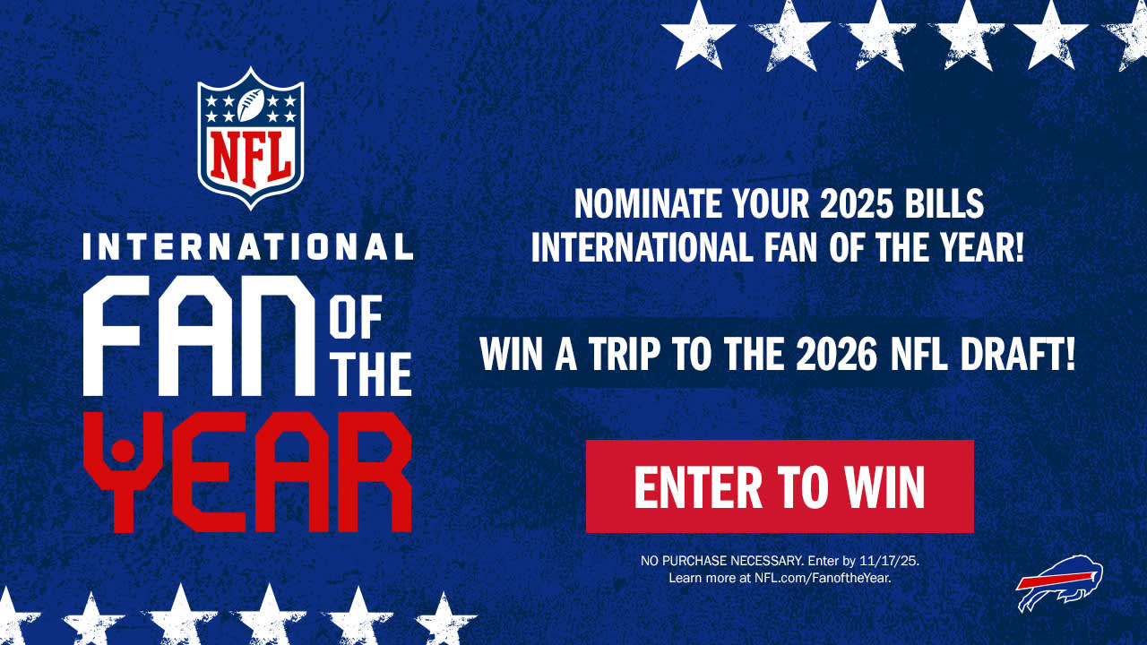 Buffalo Bills kickoff International Fan of the Year search for 2025 season