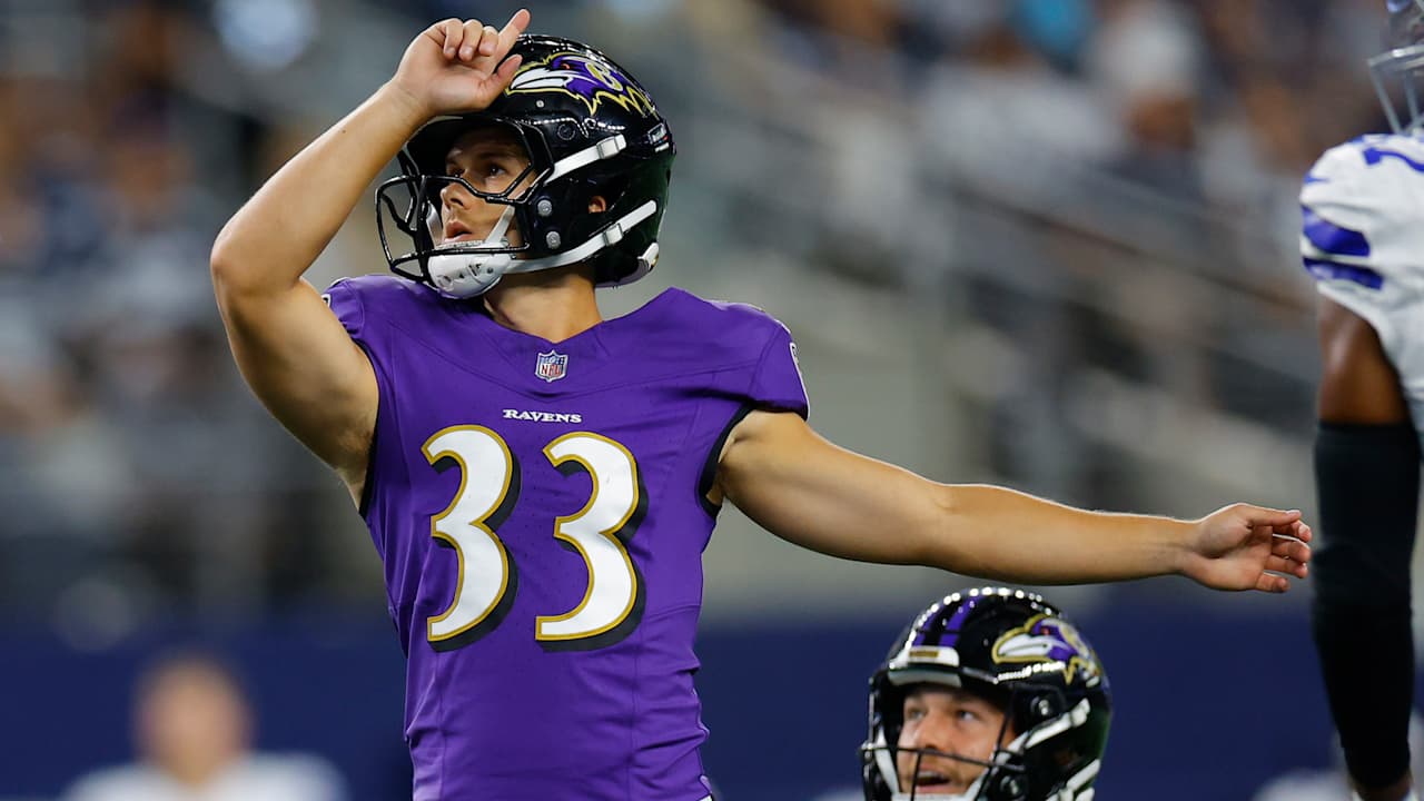 Tyler Loop Officially Named Ravens’ Kicker After Memorable Night