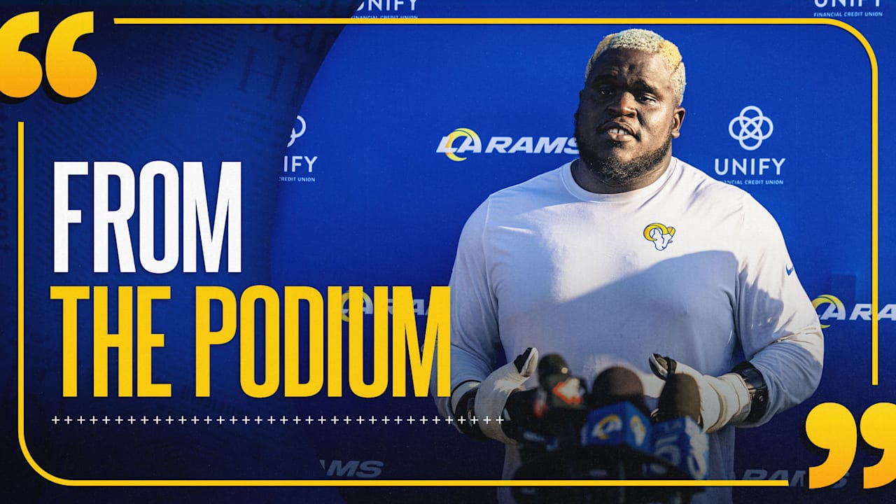 Rams head coach Sean McVay and offensive lineman Kevin Dotson discuss training camp takeaways and look ahead to Tuesday's joint practice with the Cowboys