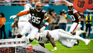 What the Dolphins are saying about the Browns ahead of Week 17