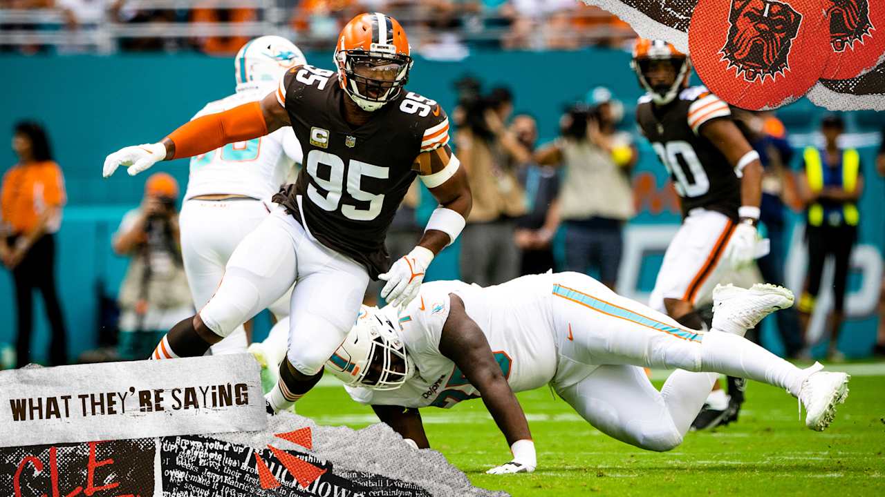 What the Dolphins are saying about the Browns ahead of Week 17