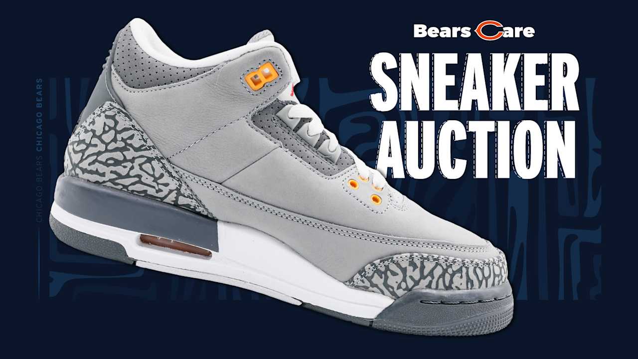 Bears Care launches first-ever charitable sneaker auction
