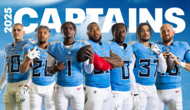 Titans Announce Seven Captains for 2025 Season 