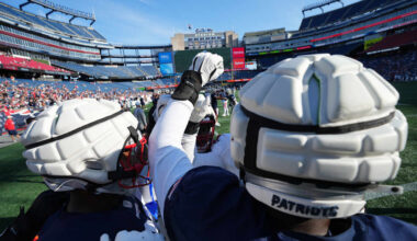 Day 9 Blogservations: Lights, camera, action - New England Patriots