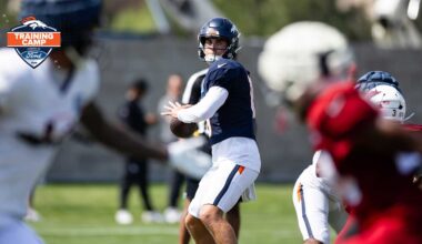 Bo Nix, Denver’s offense close training camp strong in joint practice vs. Cardinals