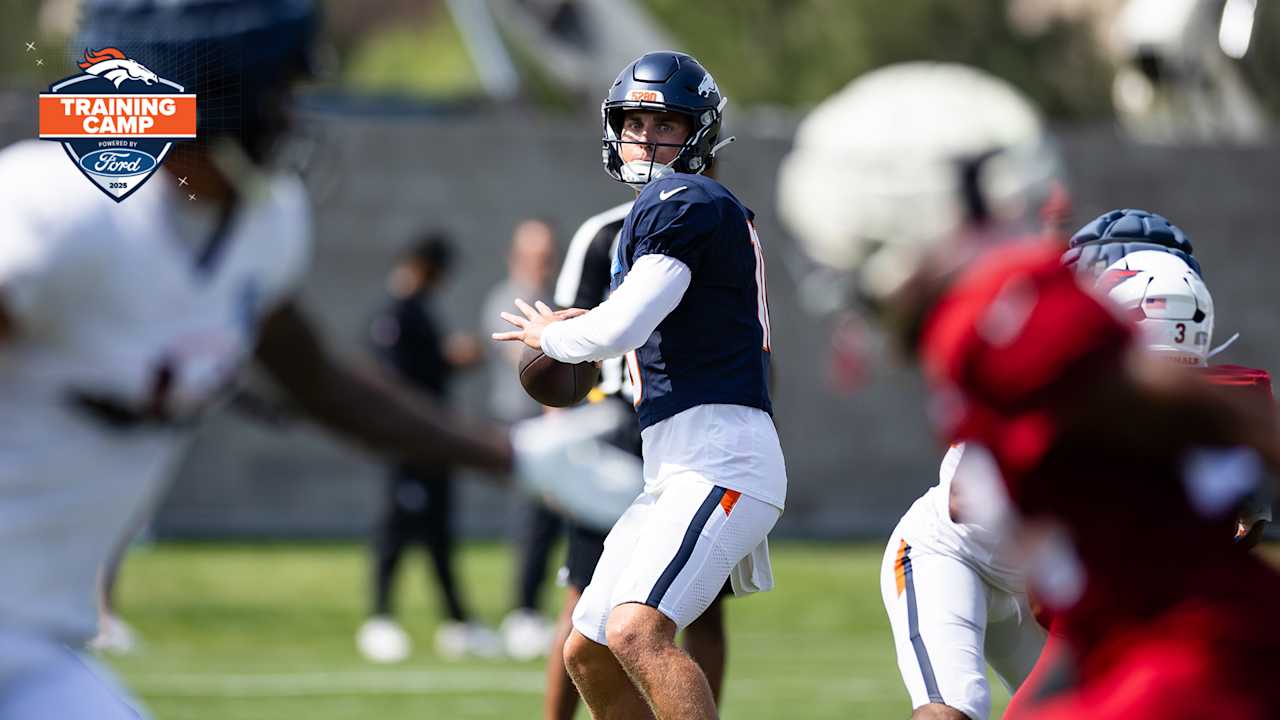 Bo Nix, Denver’s offense close training camp strong in joint practice vs. Cardinals