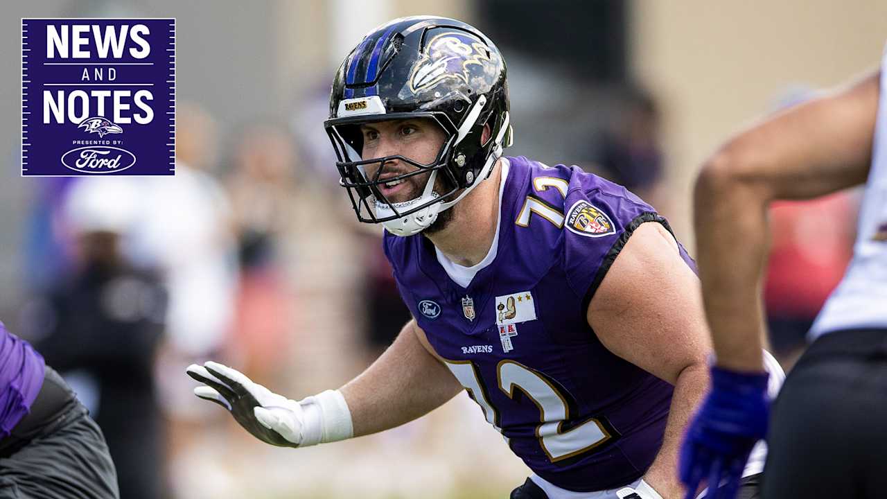 Ravens’ Starting Offensive Line Is Set, But Tough Roster Decisions Remain
