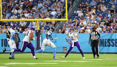 Vikings Changes at Backup QB; Roster Reductions on Way