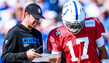 Daniel Jones & Colts' offense seeking consistency and explosiveness, Tyler Warren makes strong impression before rookie year, Lou Anarumo's defense comes into focus, Laiatu Latu showing signs of Year 2 jump