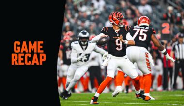 Bengals Eagles Postgame Recap | Stats, Notes and Quotes