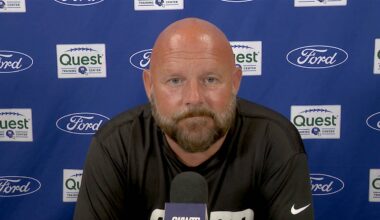 Coach Brian Daboll, OLB Kayvon Thibodeaux, CB Paulson Adebo