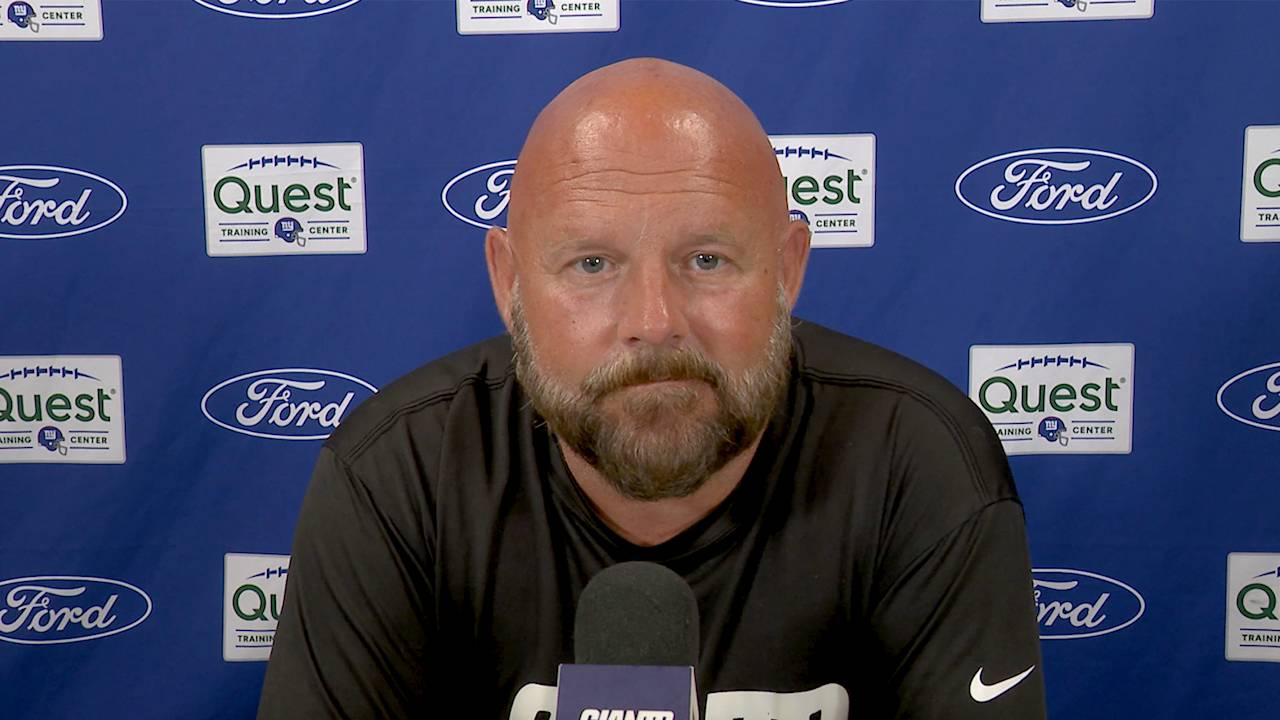 Coach Brian Daboll, OLB Kayvon Thibodeaux, CB Paulson Adebo