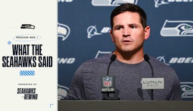 What The Seahawks Said - 2025 Week XX: Seahawks at/vs [Opponent]