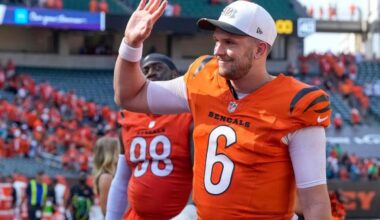 Bengals QB Jake Browning’s Girlfriend Stephanie Niles Stuns Fans With Viral Outfit at Week 2 Clash vs. Jaguars