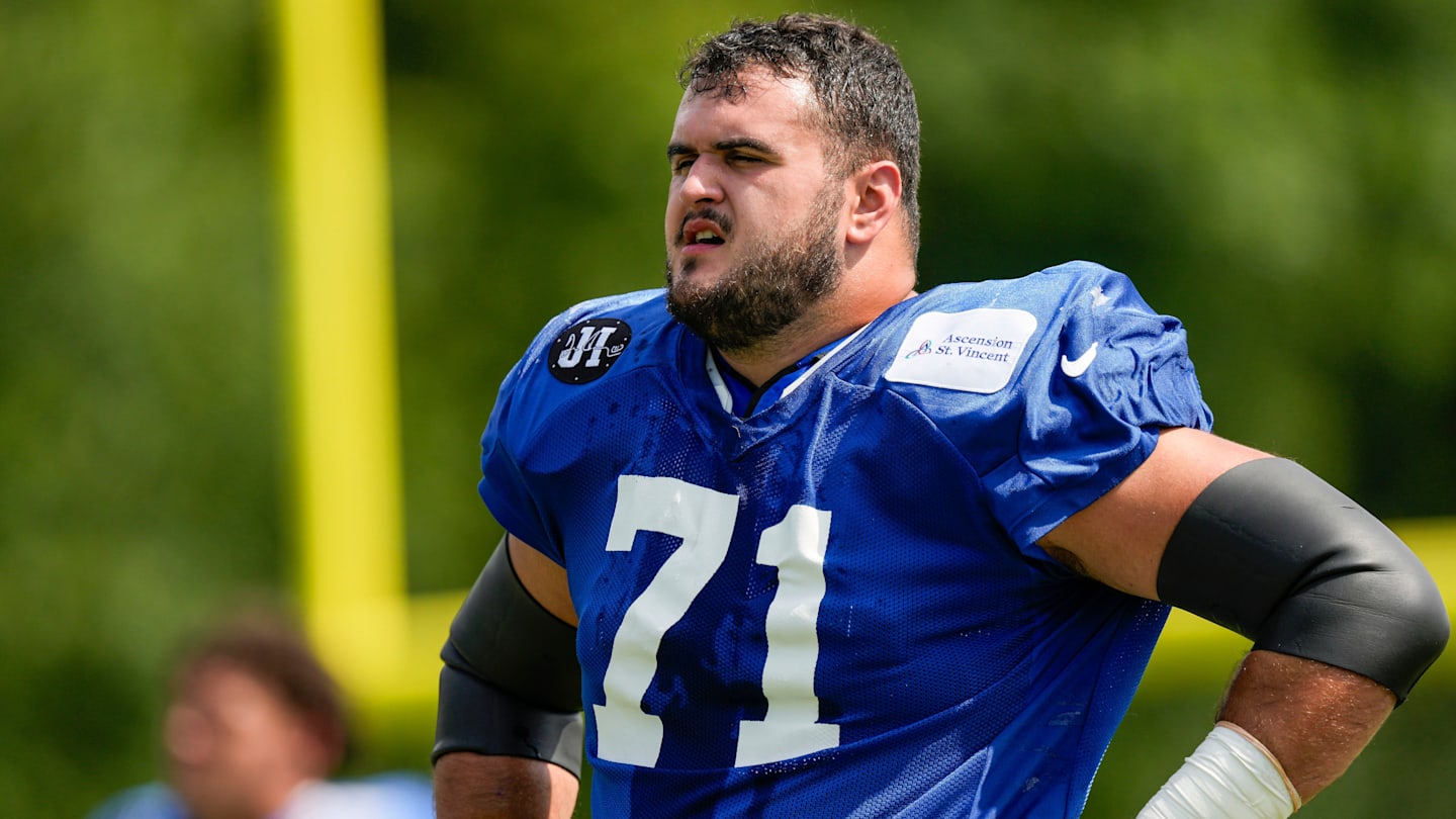 Indianapolis Colts' Matt Goncalves Proving His Starter Worth
