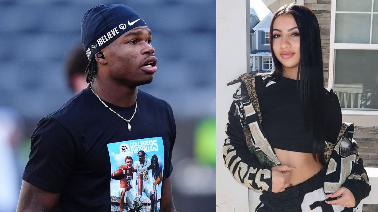 Jacksonville Jaguars quarterback Trevor Lawrence (16) and wide receiver Travis Hunter (12) participate in training camp at Miller Electric Center.