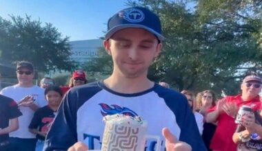 Houston Texans Mascot Savagely Pranked a Poor Titans Fan & Ruined His Entire Day Before The Game Even Started [VIDEO]