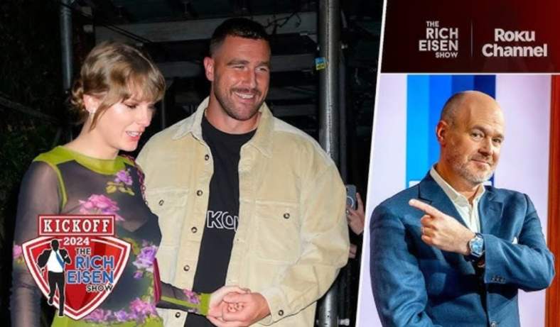 Travis Kelce Taylor Swift engagement stuns fans. Get Rich Eisen's awesome reaction