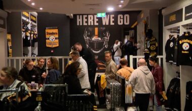 Pittsburgh Steelers fans in Dublin for Ireland's first NFL game
