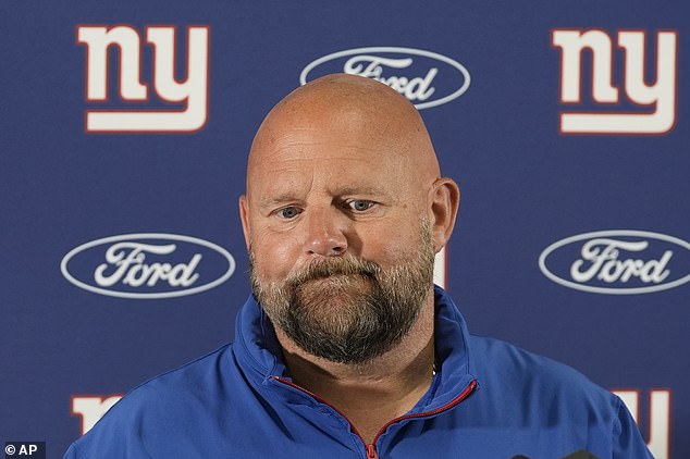 New York Giants coach Brian Daboll was non-committal on his future quarterback situation
