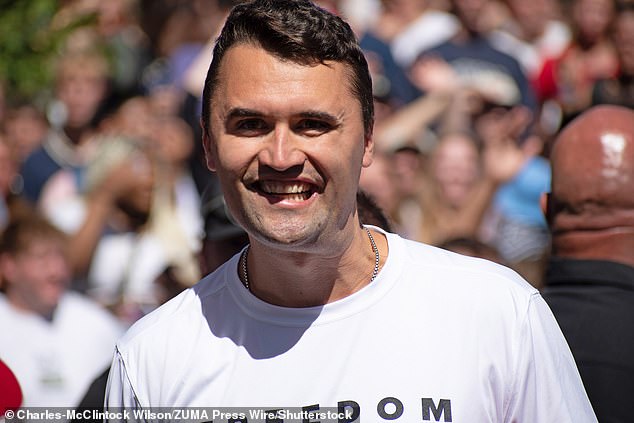 Kirk was assassinated while speaking to students at Utah Valley University last week