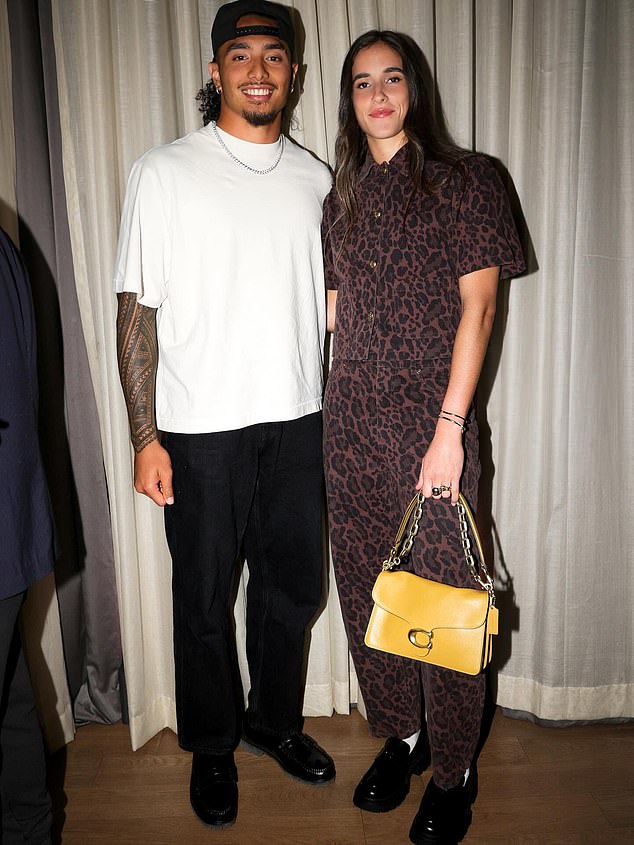 The couple met during their days at Notre Dame and have dated for around three years