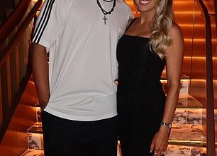 Brittany and Patrick Mahomes