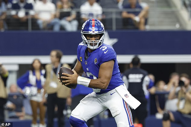 Wilson and the Giants slumped to 0-2 to start the season after Sunday's loss to the Cowboys