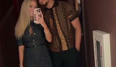 NFL star Patrick Mahomes and his wife Brittany enjoyed a date night at his steakhouse