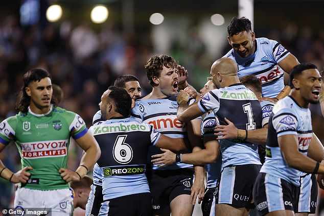 Cronulla delivered coach Ricky Stuart's side the cruellest of blows on Saturday night