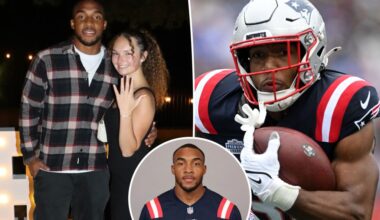 New England Patriots rookie TreVeyon Henderson announces engagement