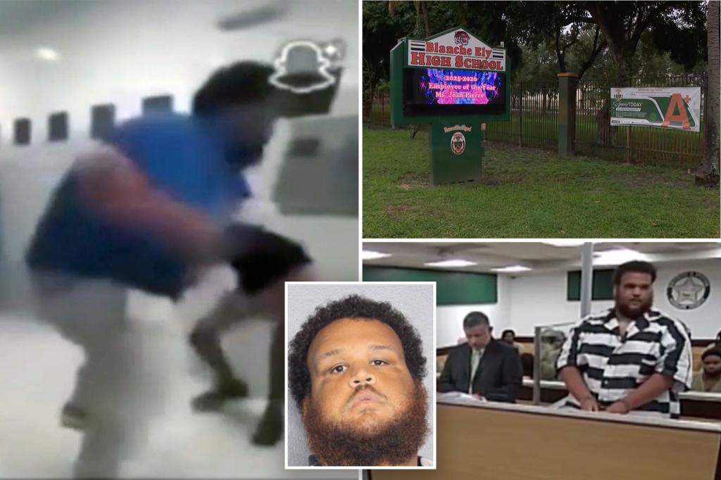 Florida high school football coach Jamir Clarke accused of brawling with three players during practice