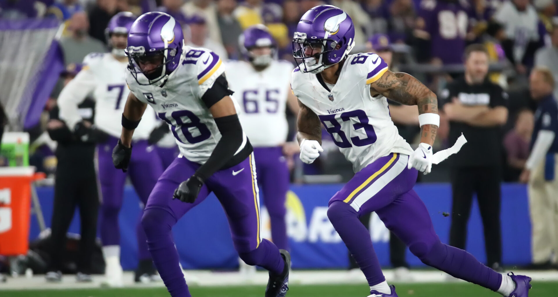 Justin Jefferson Jalen Nailor