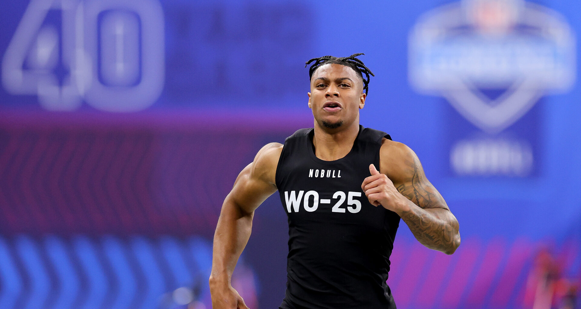 Former LA Chargers WR Brenden Rice.