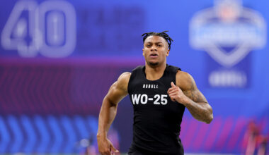 Former LA Chargers WR Brenden Rice.