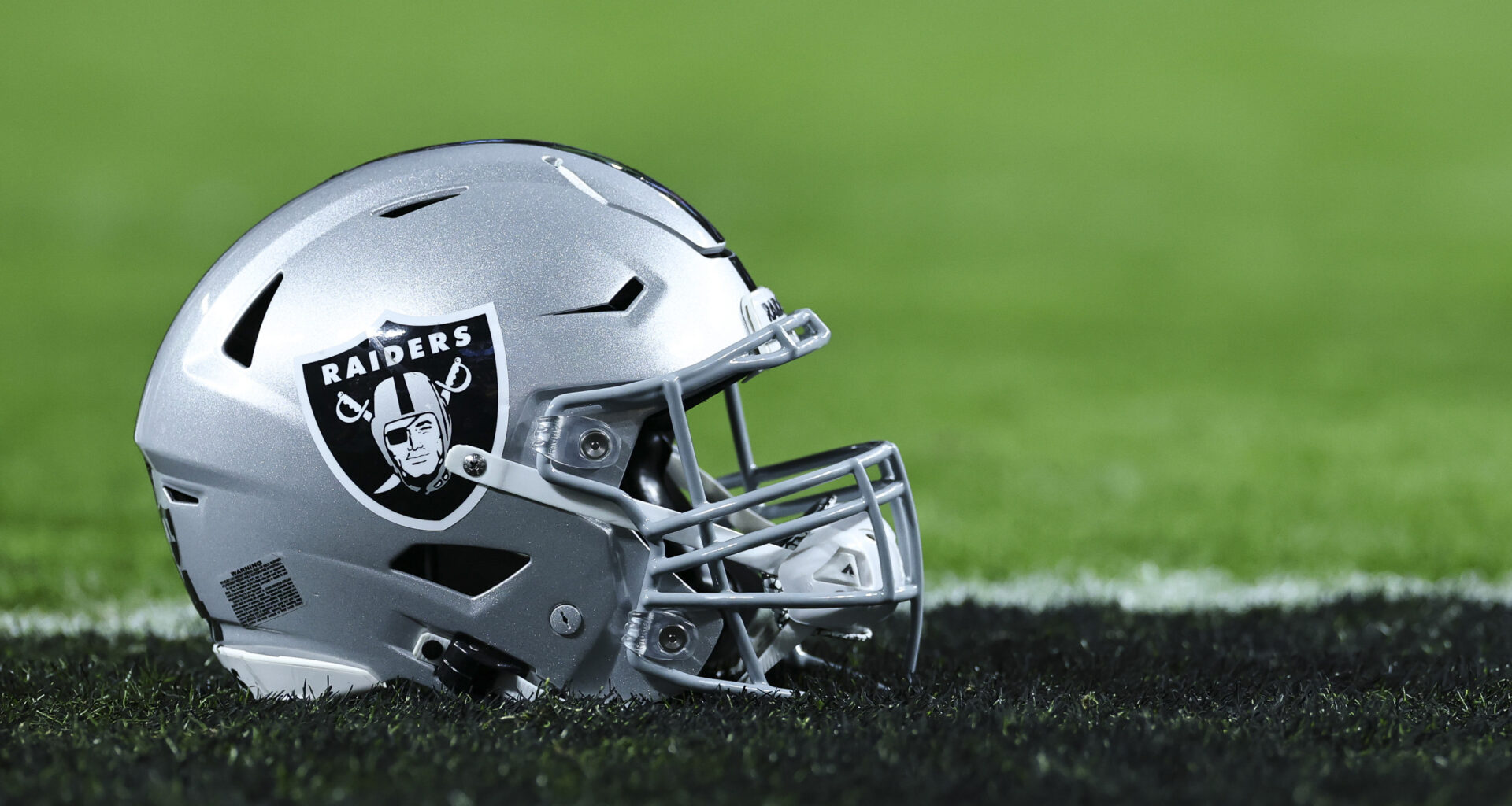 Las Vegas Raiders helmet
