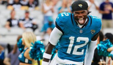 Travis Hunter listed as starting wide receiver, second-string cornerback on Jaguars Week 1 depth chart