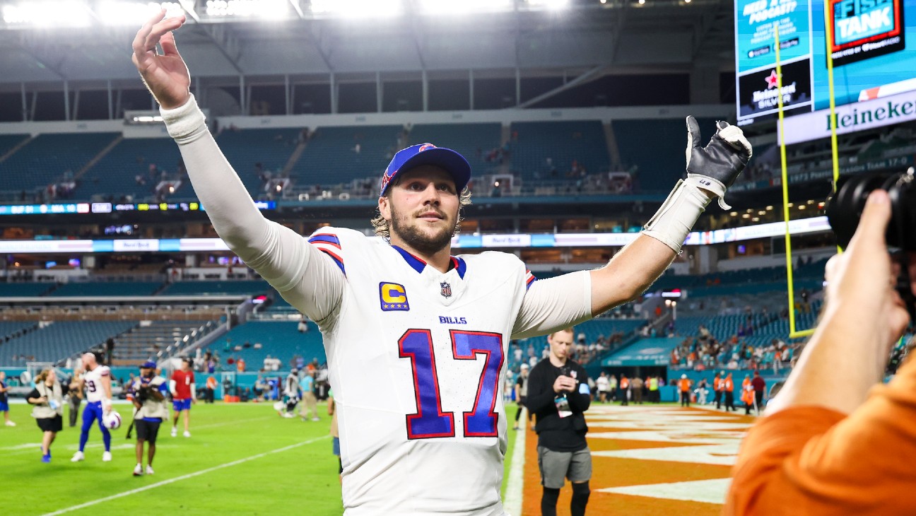 Josh Allen on HBO's 'Hard Knocks.'