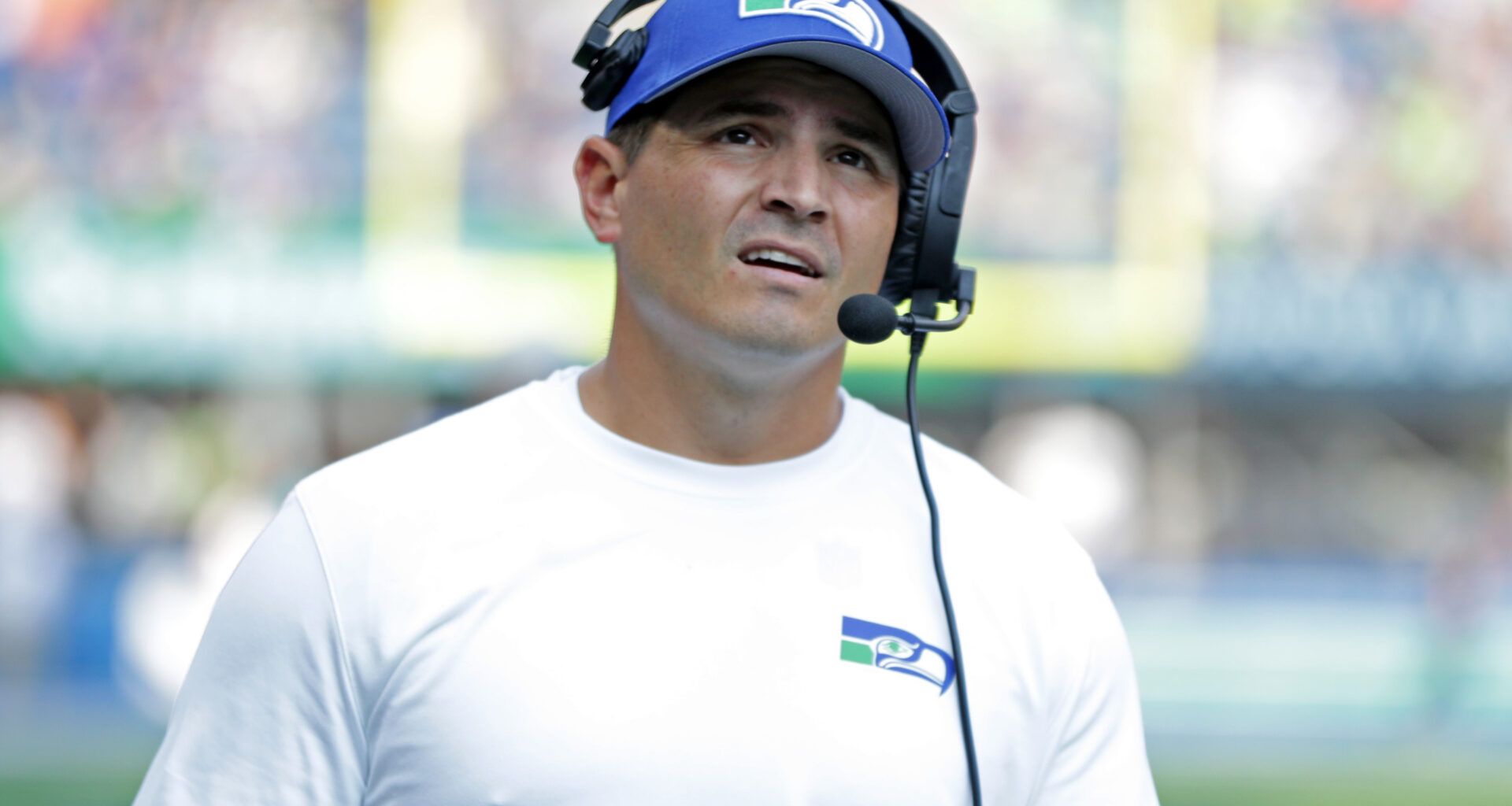 Seattle Seahawks coach Mike Macdonald