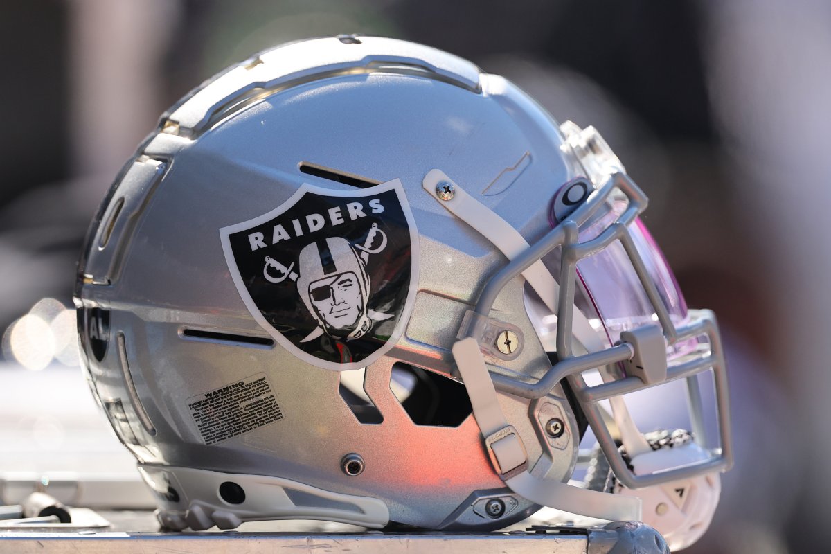 Las Vegas Raiders helmet