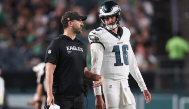 Week 1 NFL injury report: Eagles without backup QB for season opener; Cowboys get good news on Trevon Diggs