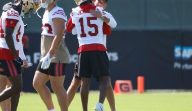 Kyle Shanahan says Jauan Jennings will play