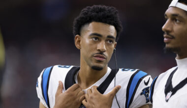 Carolina Panthers quarterback Bryce Young