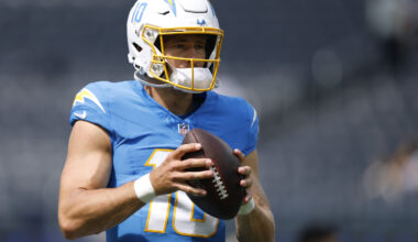 Los Angeles Chargers quarterback Justin Herbert