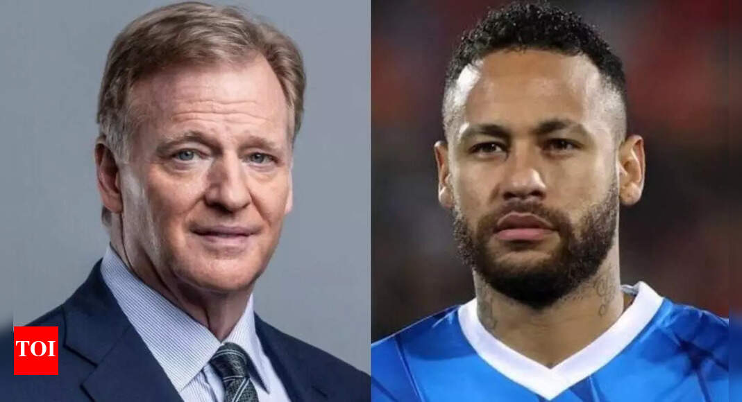 Neymar Jr. and George Goodell jersey swap buzz takes over NFL opener in Brazil as Chiefs face Chargers | NFL News