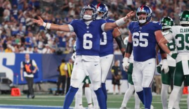 Giants QB Jaxson Dart could make NFL debut against Commanders in package of plays, per report
