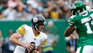 Aaron Rodgers leads Steelers past former team with a 34-32 comeback win over Jets