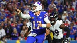 NFL MVP odds: Josh Allen leaps Lamar Jackson as favorite after leading Bills stunning comeback over Ravens