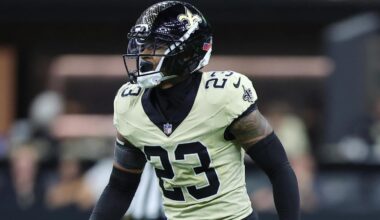 Julian Blackmon injury: Saints coach Kellen Moore says DB could potentially miss season for New Orleans