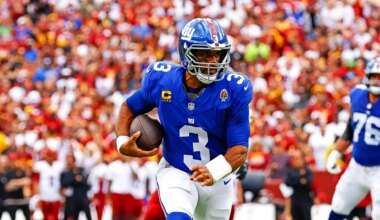 Russell Wilson remains Giants starter despite loss to Commanders
